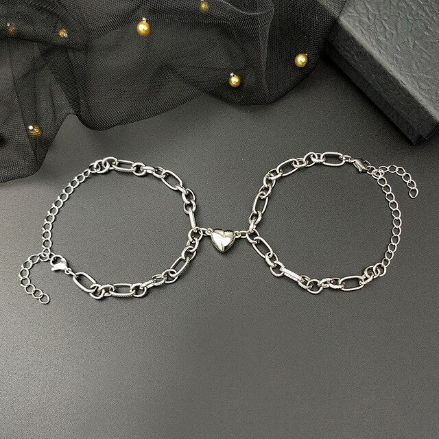 Magnetic Heart Bracelet Set #2